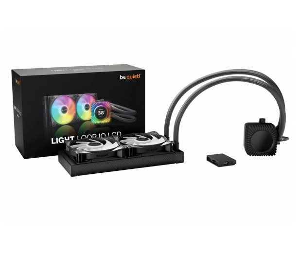 be quiet! Light Loop IO LCD 240mm 2x120m - 1585726 - zdjęcie 4